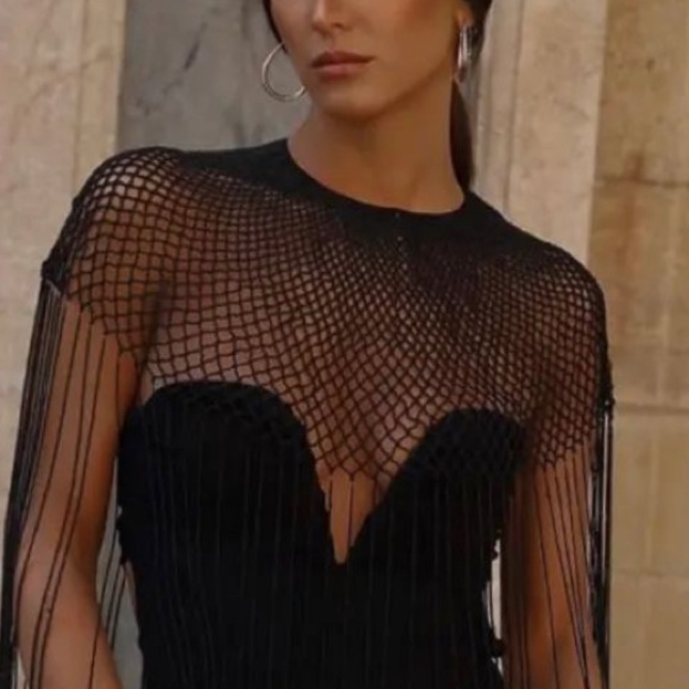 Zara crop corset
